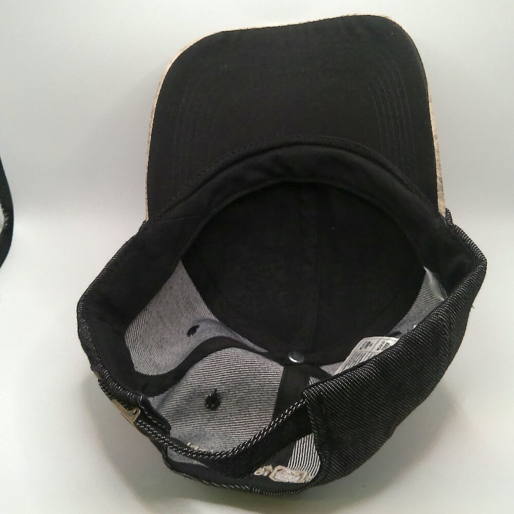 Disney Steamboat Willie Mickey Mouse Hat Walt Disney World Black Beige Cap Adult - Picture 5 of 7